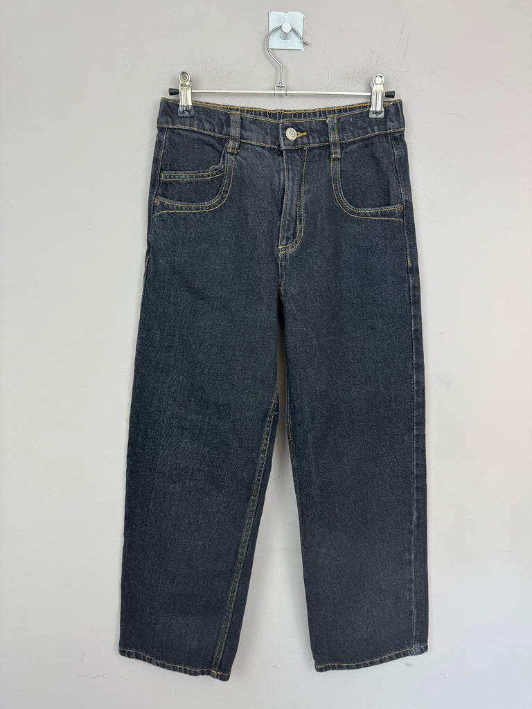 Zara Black Relaxed Baggy Jeans 11-12y  preloved -  sweet pea preloved 