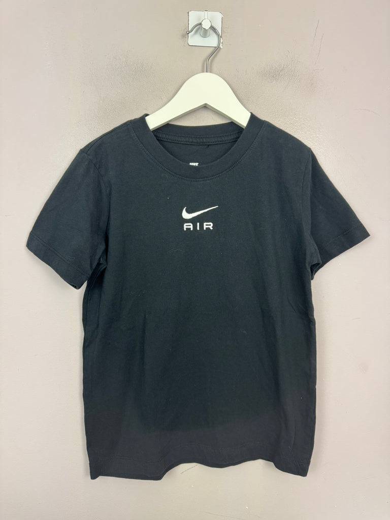 Nike Air Black T-shirt 8-9y second hand kids - sweet pea preloved 