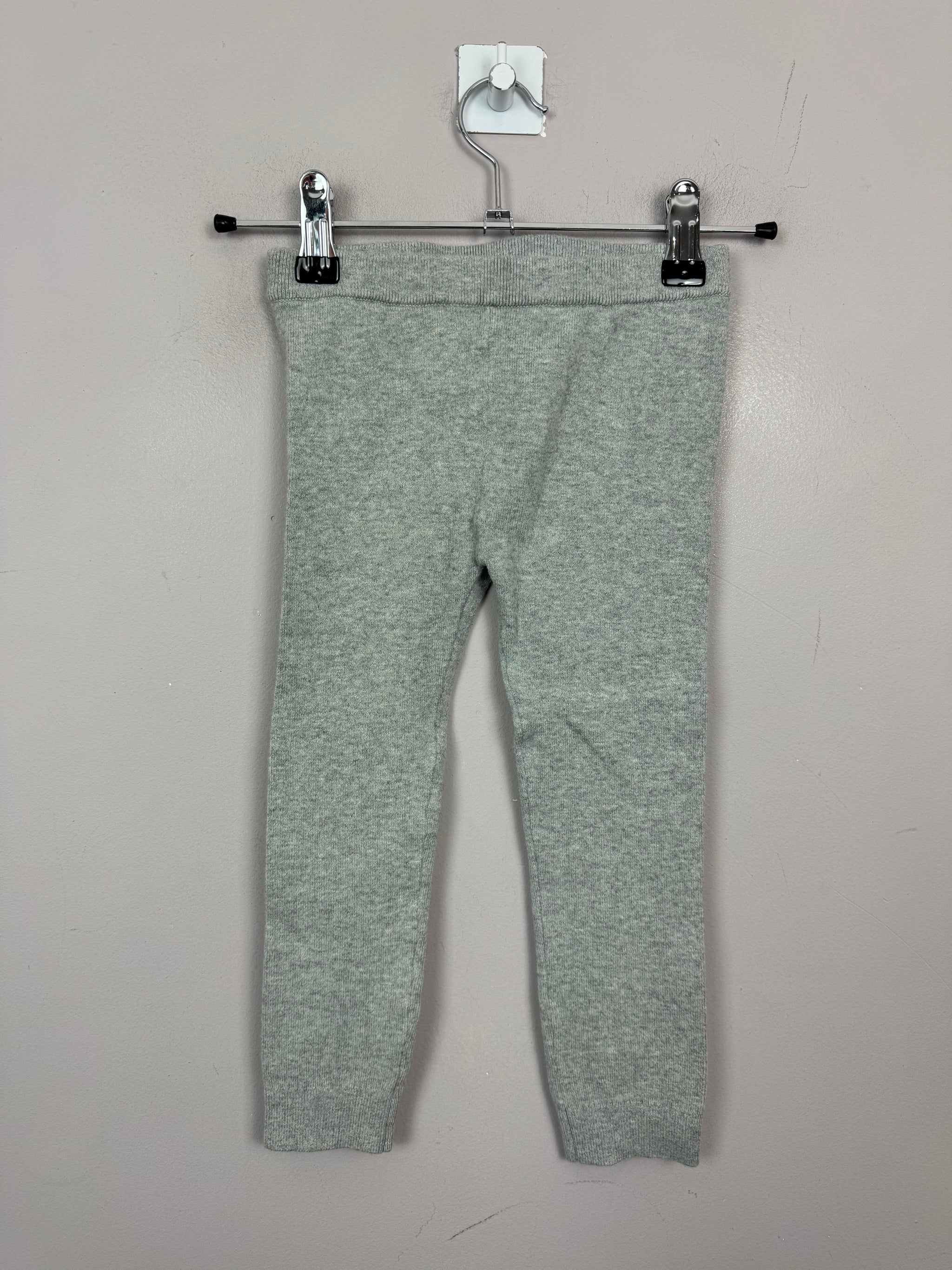 Gap pewter knit leggings 4y Sweet Pea Preloved Clothes