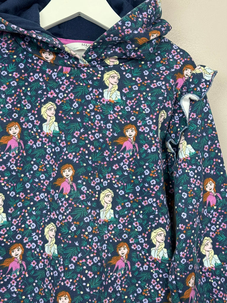 Secondhand girls M&S Frozen Hoodie 7-8y