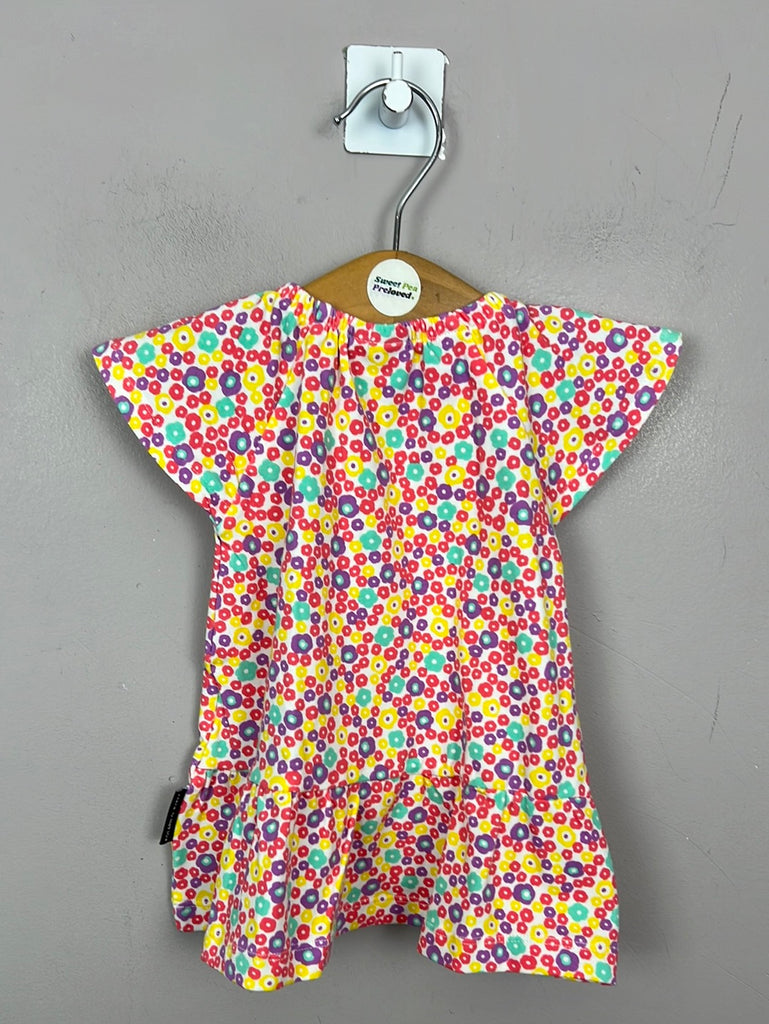 Polarn O. Pyret floral jersey dress 1-2m BNWT - Sweet Pea Preloved Clothes