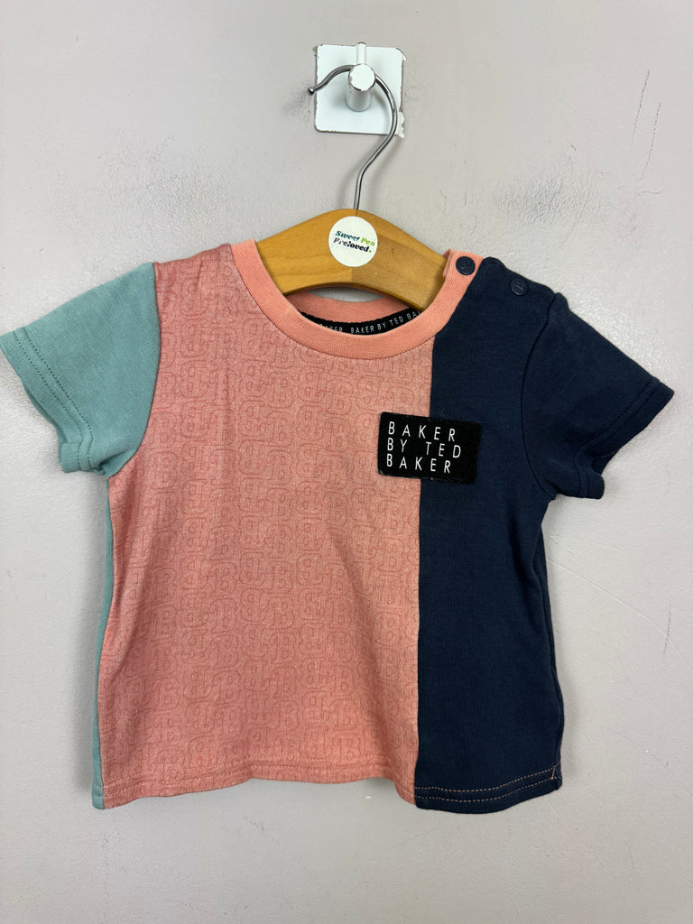 Secondhand baby Baker Colour Block T-shirt 3-6m