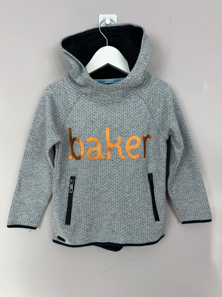 Baker Grey Hoodie 4-5y - Sweet Pea Preloved