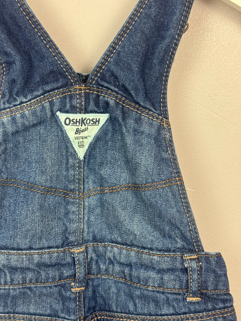 Pre Loved Kids Oshkosh fleece lined dungarees 3y