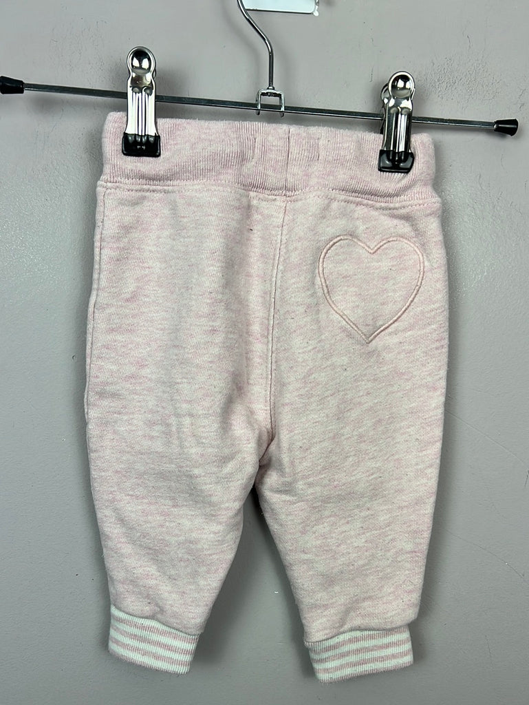Secondhand Boden baby pink joggers 3-6m