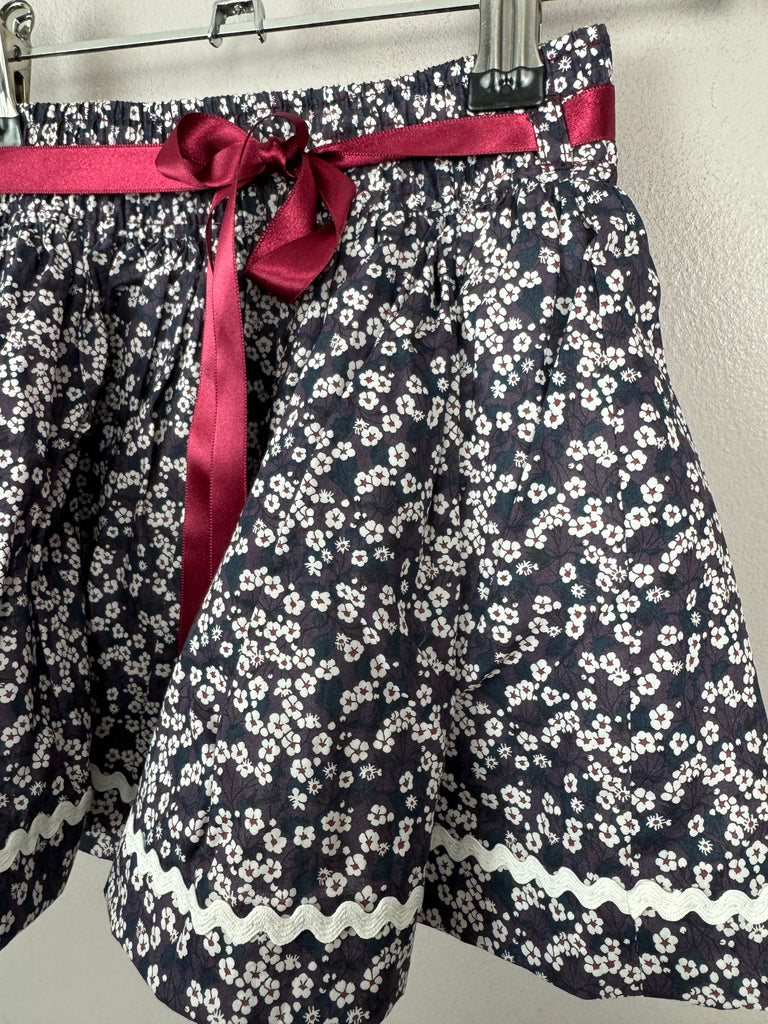 Lily Rose Liberty Grey Blossom Skirt 2-3y - Sweet Pea Preloved