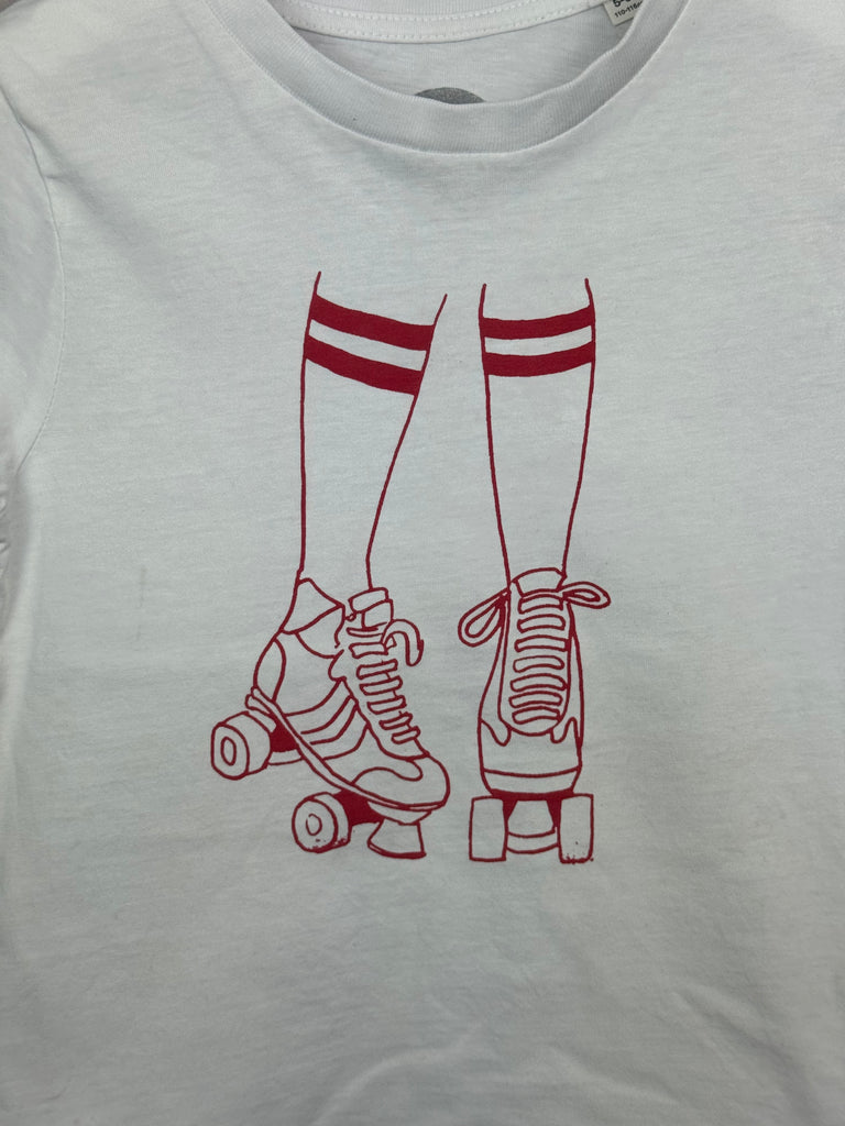 Disco Kids Rollerskate T-shirt 5-6y Second hand children