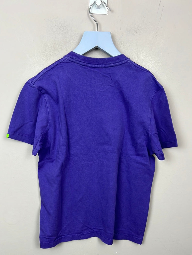Preloved Vans Purple T-shirt - Small 