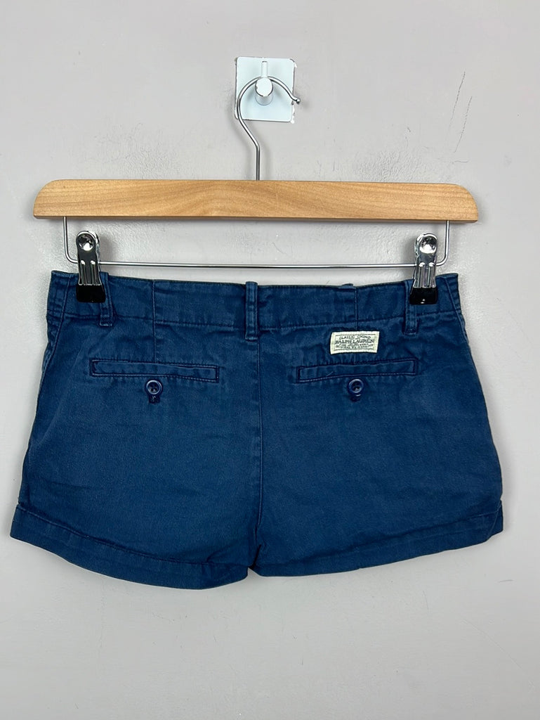 Ralph Lauren Navy Twill Shorts 10y - Sweet Pea Preloved