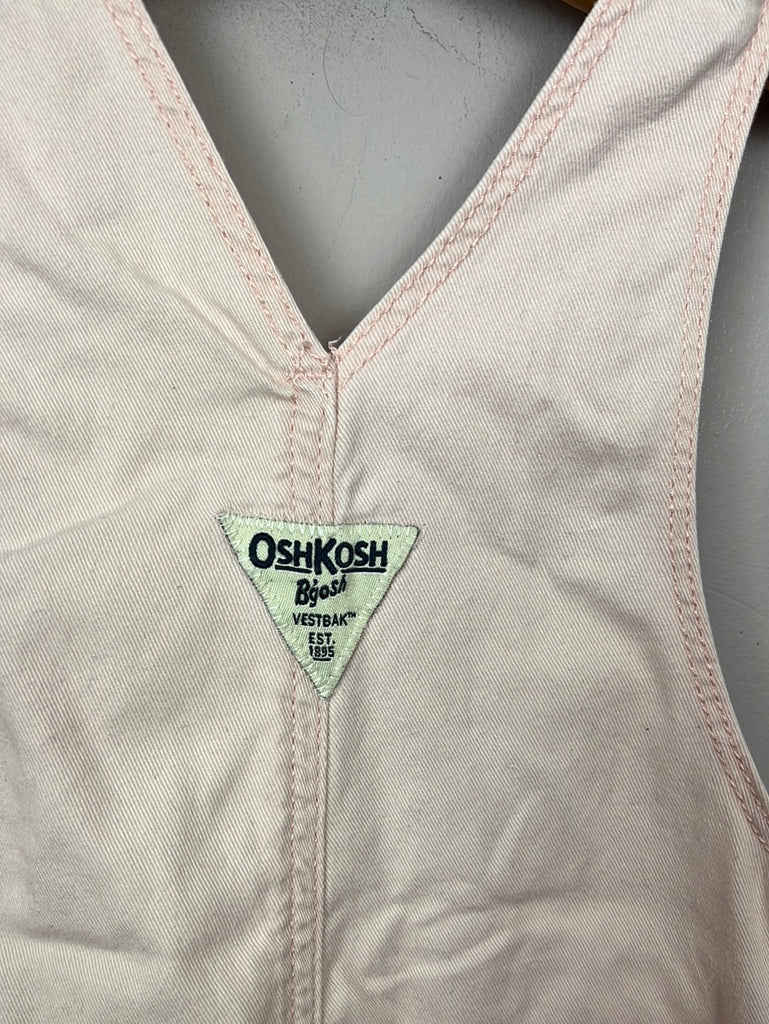 Oshkosh pink Cotton dungarees 2y