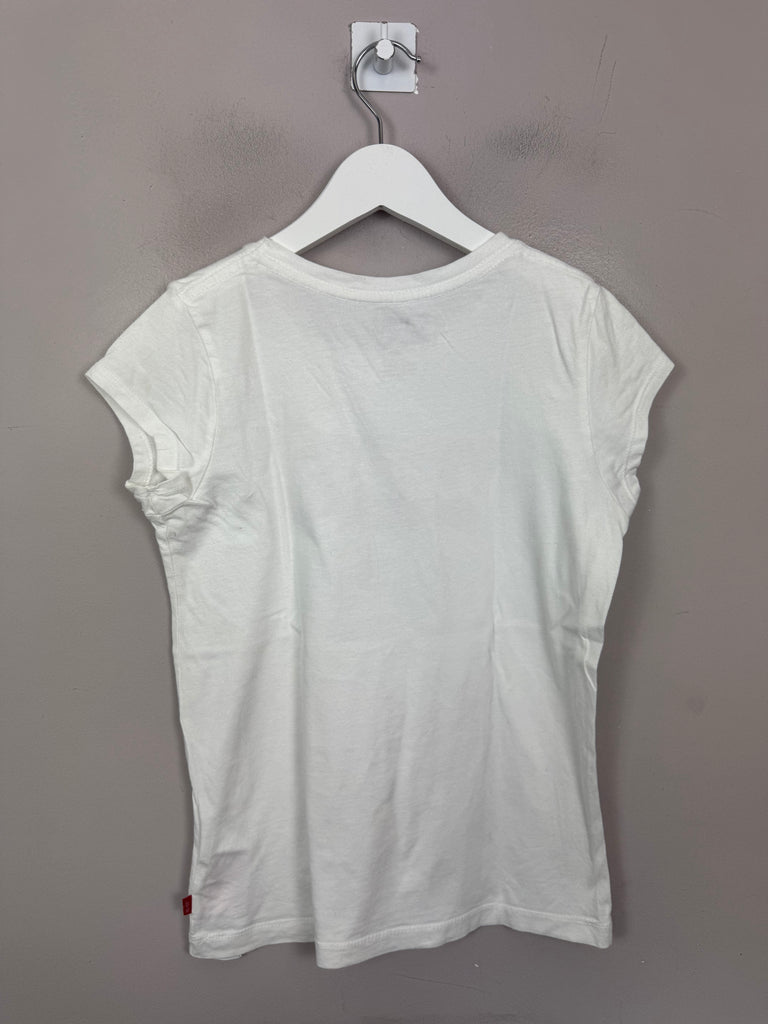 Levi's White Logo T-shirt 12y