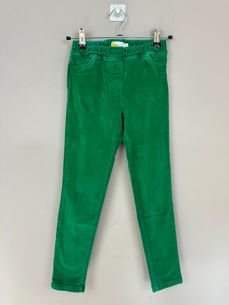 Mini Boden Green cord leggings 9y - sweet pea preloved 