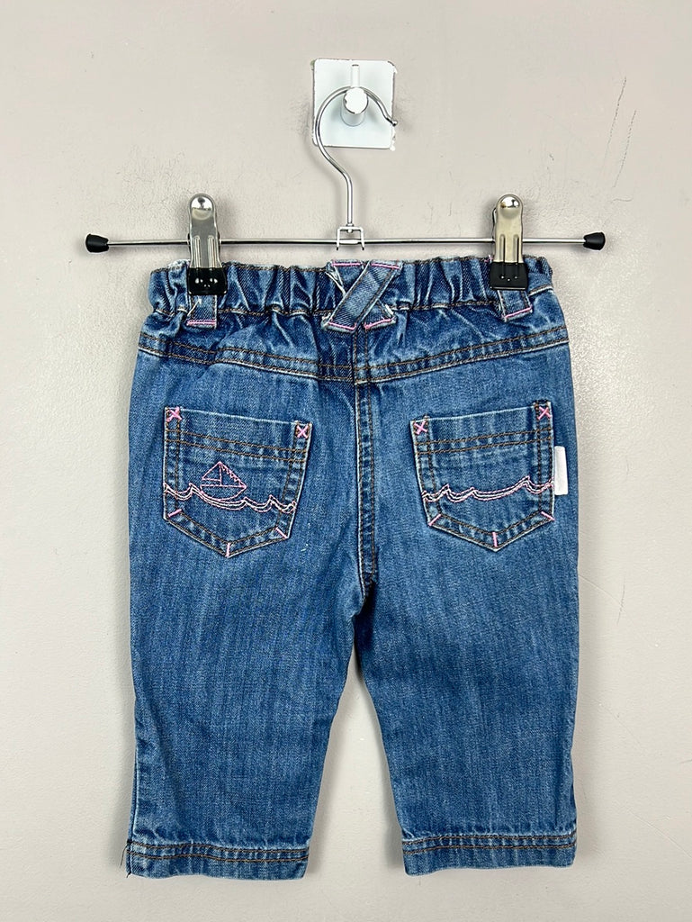 Secondhand baby Jojo Maman Bebe jeans 6-12m