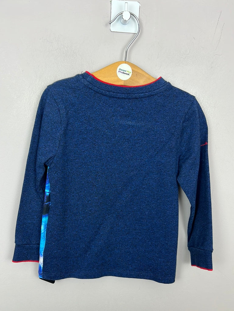 Pre Loved baby Baker Lit up lightweight sweatshirt 18-24m