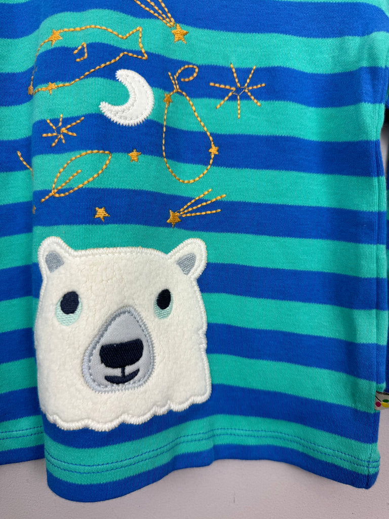 Secondhand Frugi Polar Bear T-shirt 12-18m New