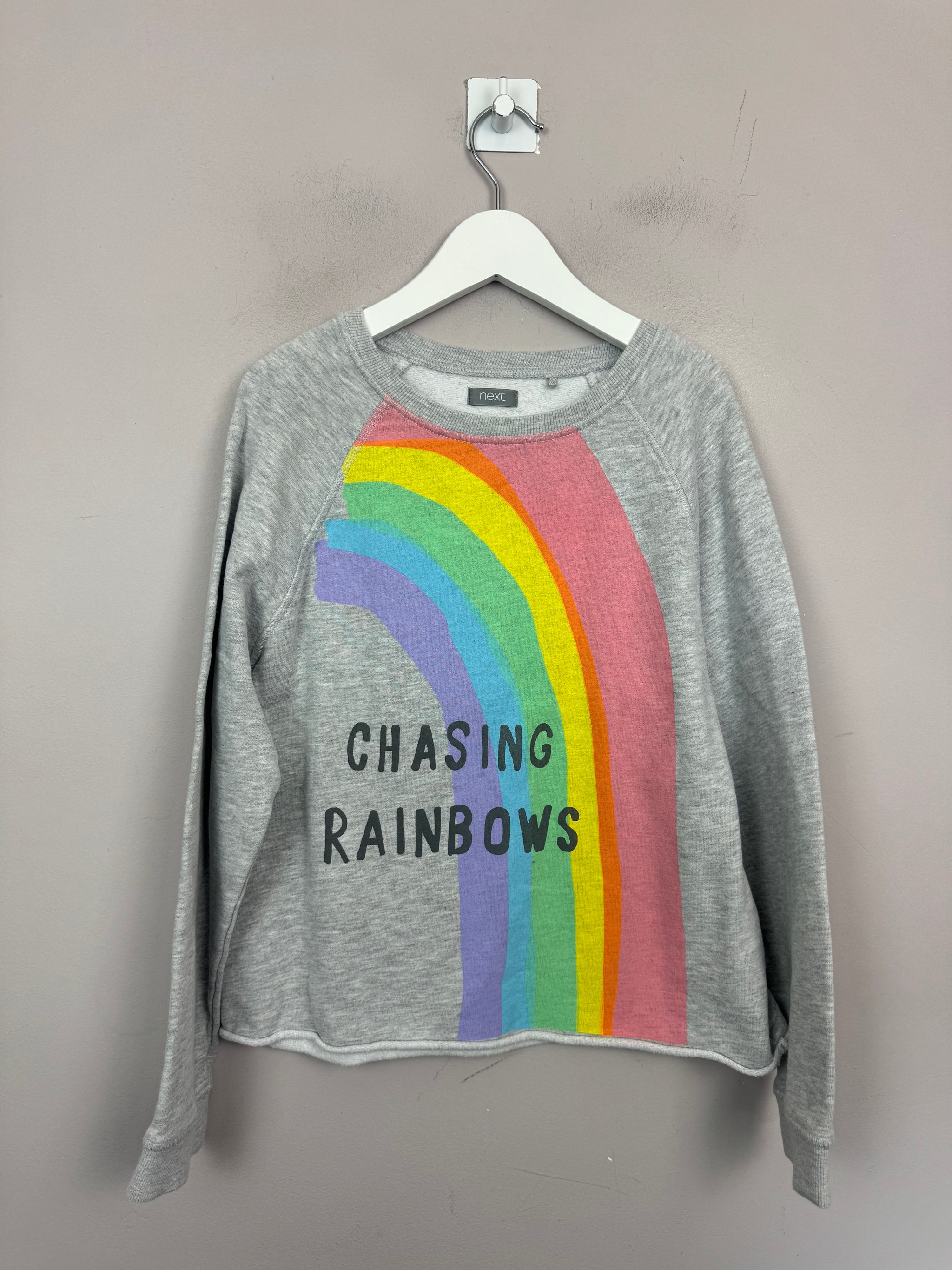 Rainbow sweatshirt next sale