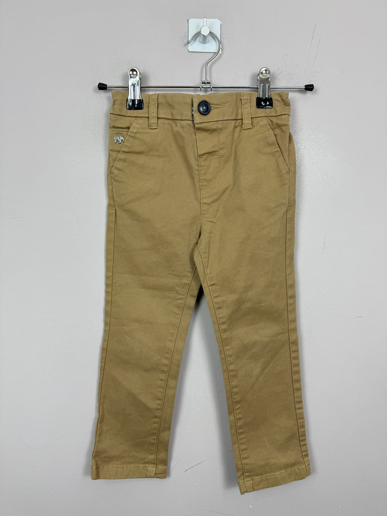 Jasper Conran tan chinos 18-24m - Sweet Pea Preloved