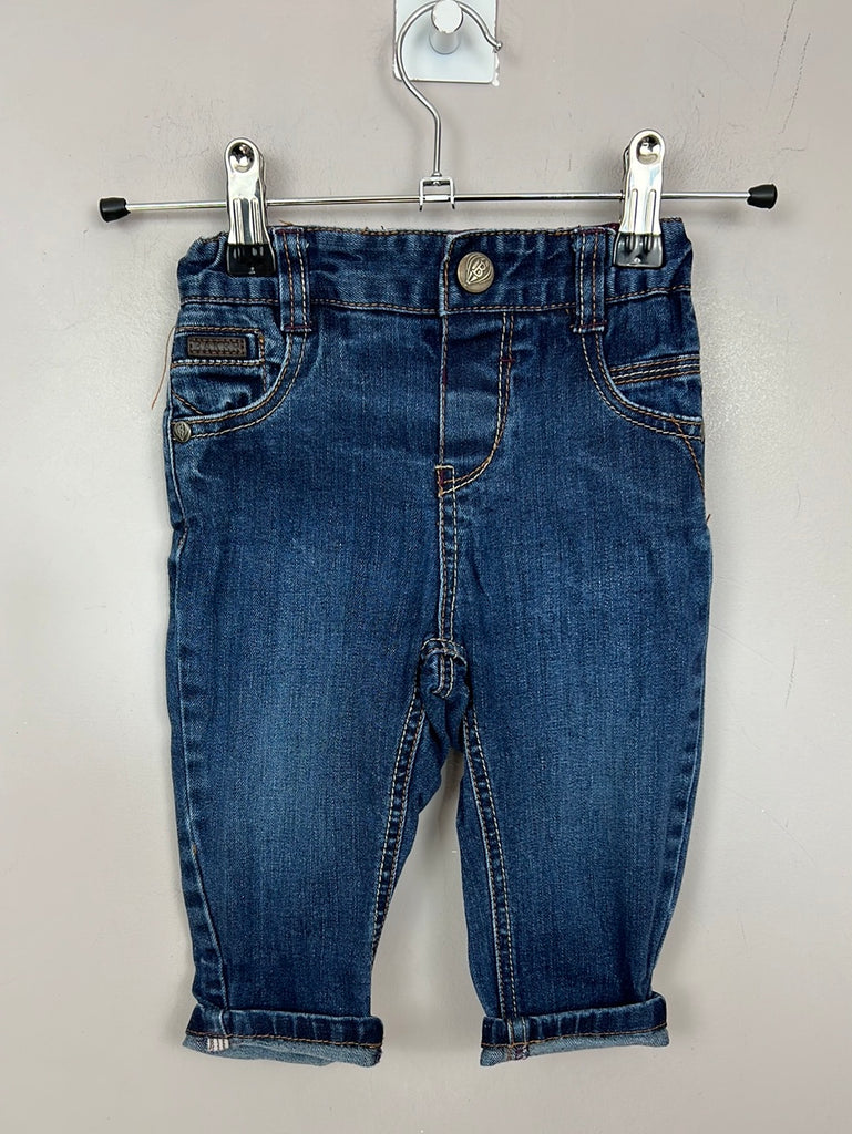 Baker dark wash jeans 9-12m - Sweet Pea Preloved