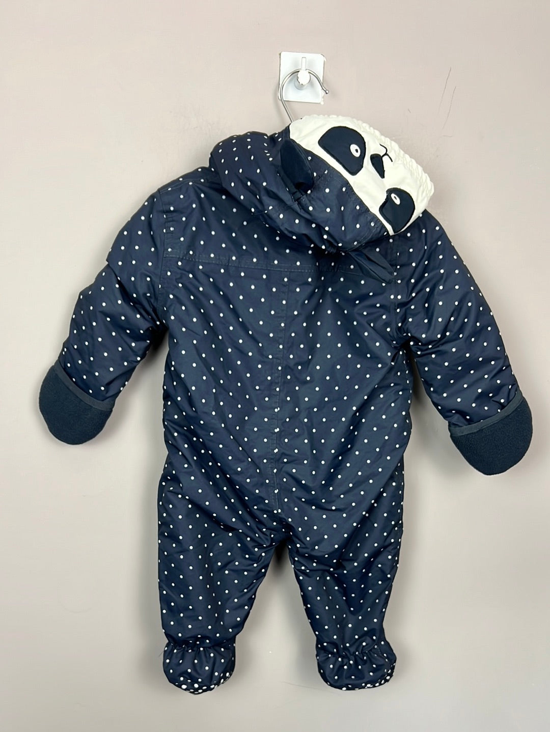 Boden clearance panda snowsuit