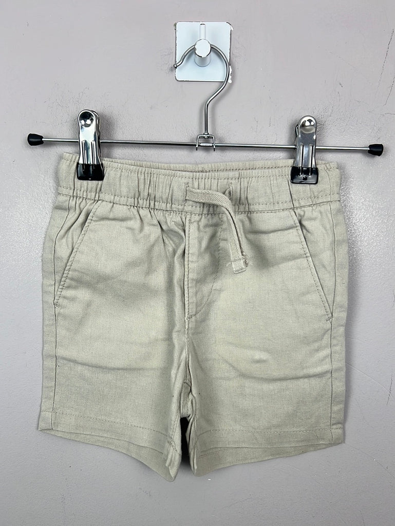 Preloved Gap linen pull on shorts 18-24m