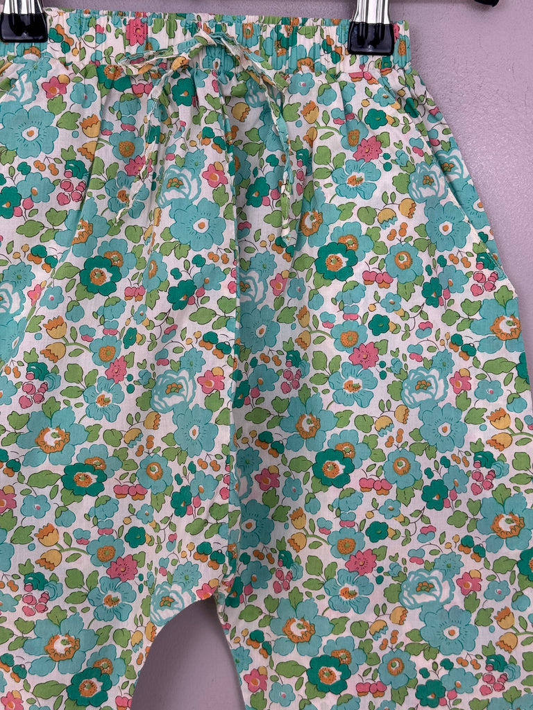 Poppy Rose Liberty Pull on Trousers 2y - Sweet Pea Preloved