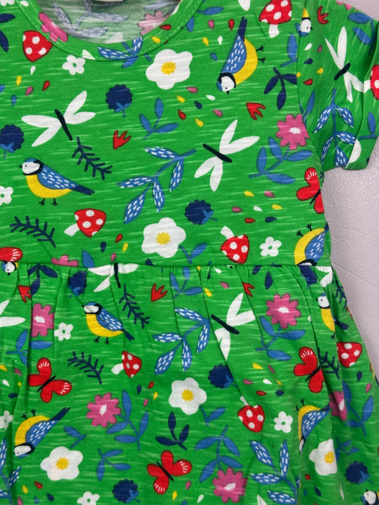 Frugi Green Body Dress - New ages up to 18m preloved kids 