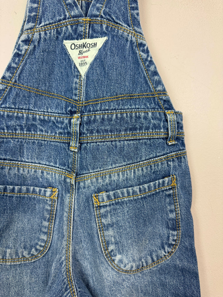 Pre Loved Childrens Oshkosh denim dungarees 18m