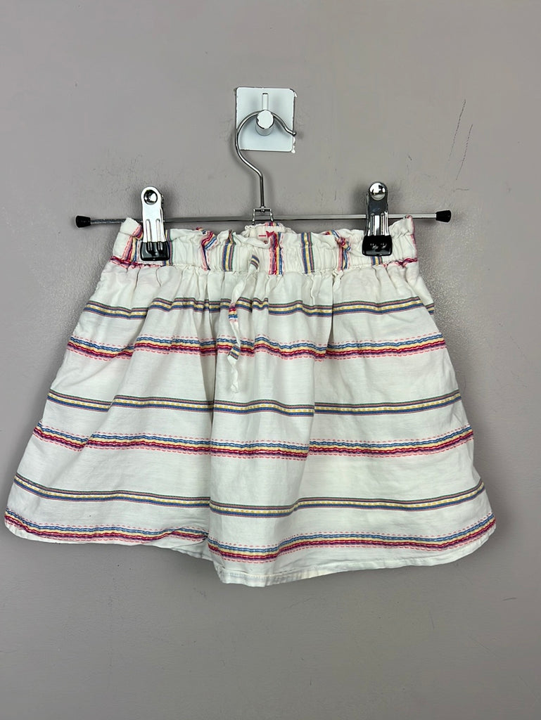 Fat Face white skirt 2-3y - Sweet Pea Preloved 