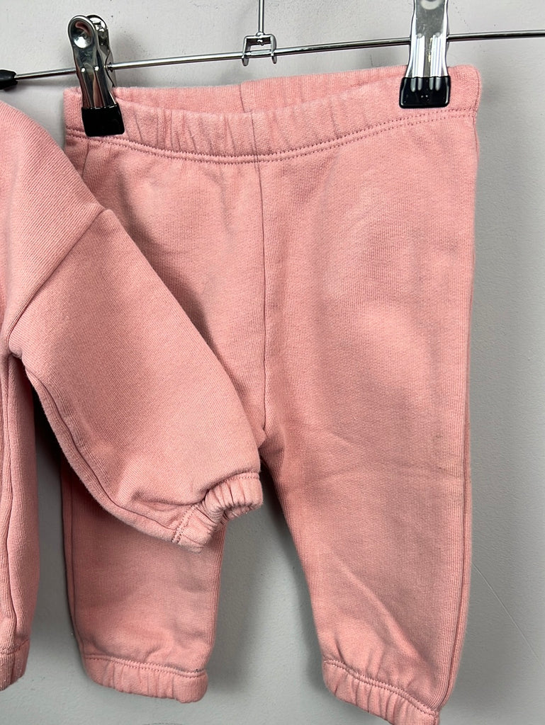 M&S Pink Tracksuit 6-9m - Sweet pea preloved