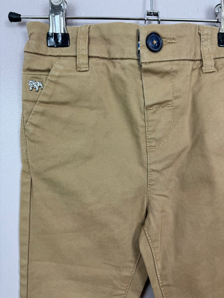 Second Hand Kids Jasper Conran tan chinos 18-24m