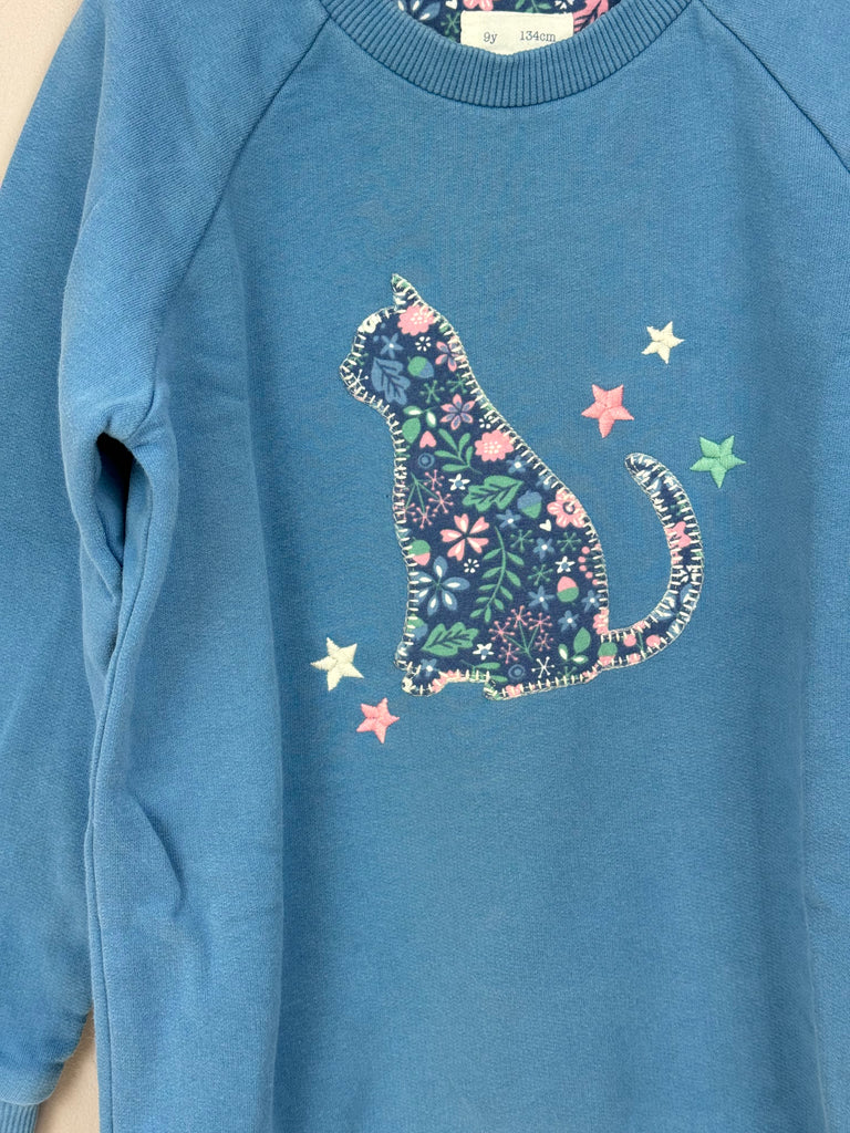 pre Loved kids Kite Cat Sweatshirt 9y