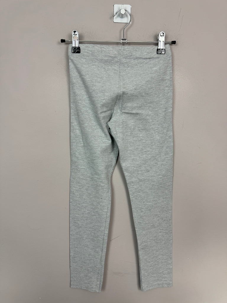 Pre Loved Girls M&S Pewter grey Leggings 8-9y