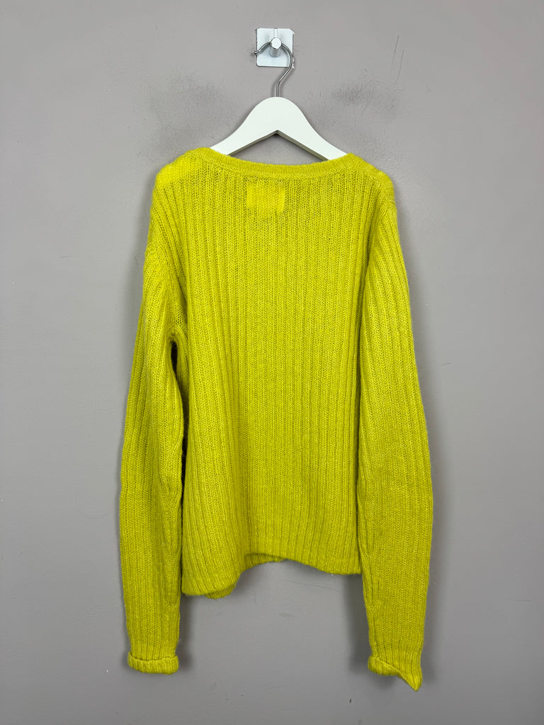 Second Hand Kids Boden Yellow Cardigan 11-12y