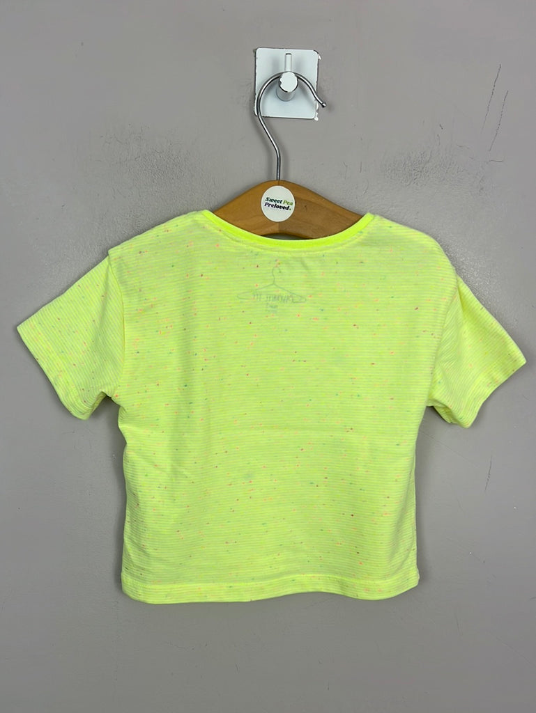 Next this girl can neon t-shirt 6-9m - Sweet Pea Preloved