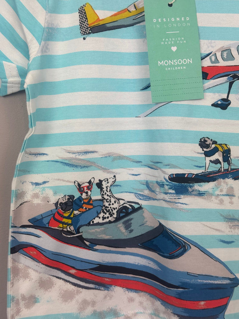 Monsoon T-shirt bnwt 3-4y imperfect Preloved childrens