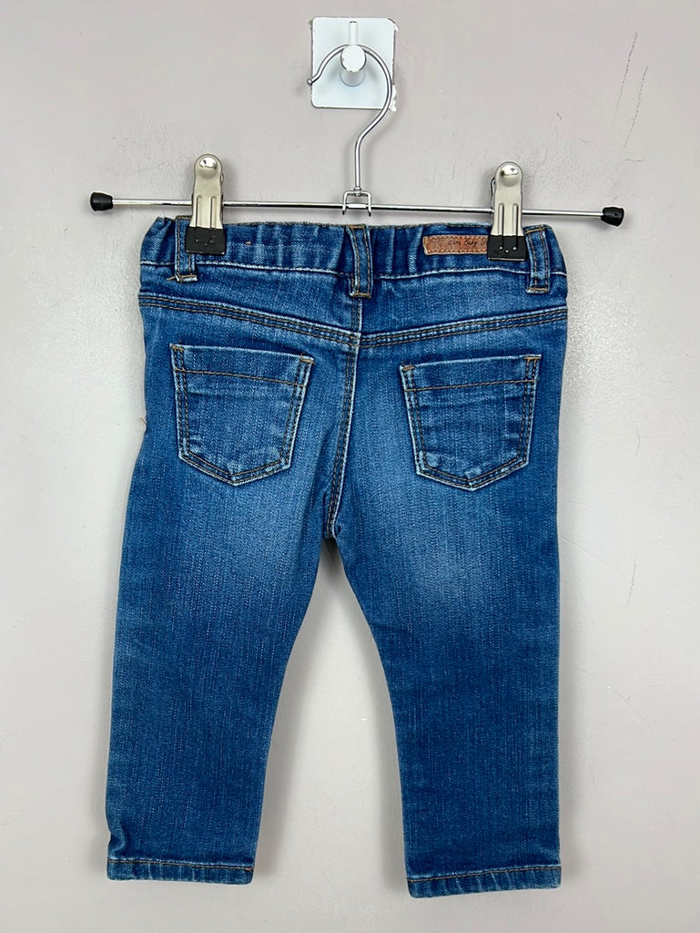 Secondhand baby Zara blue skinny jeans 9-12m