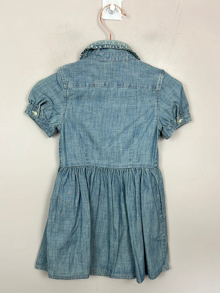 Second hand children’s Ralph Lauren Chambray button front dress