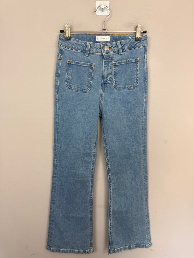 Mango Flared Jeans with Pocket 11y Pre loved children - sweet pea preloved 