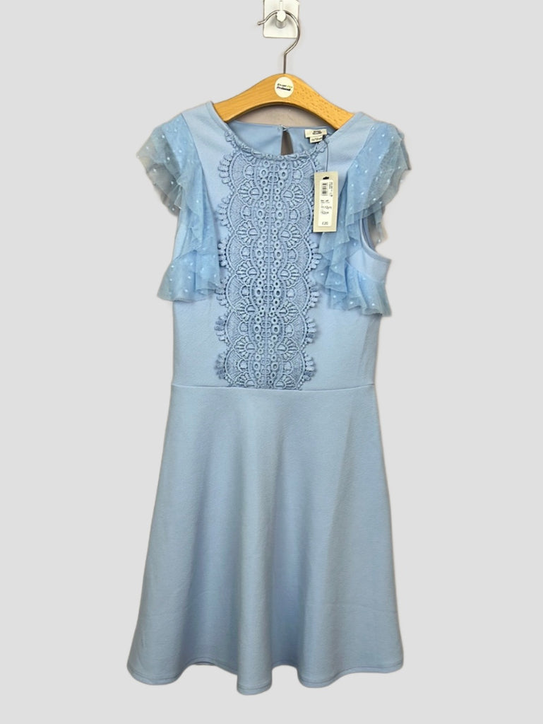 River Island Blue Dress 11-12y BNWT