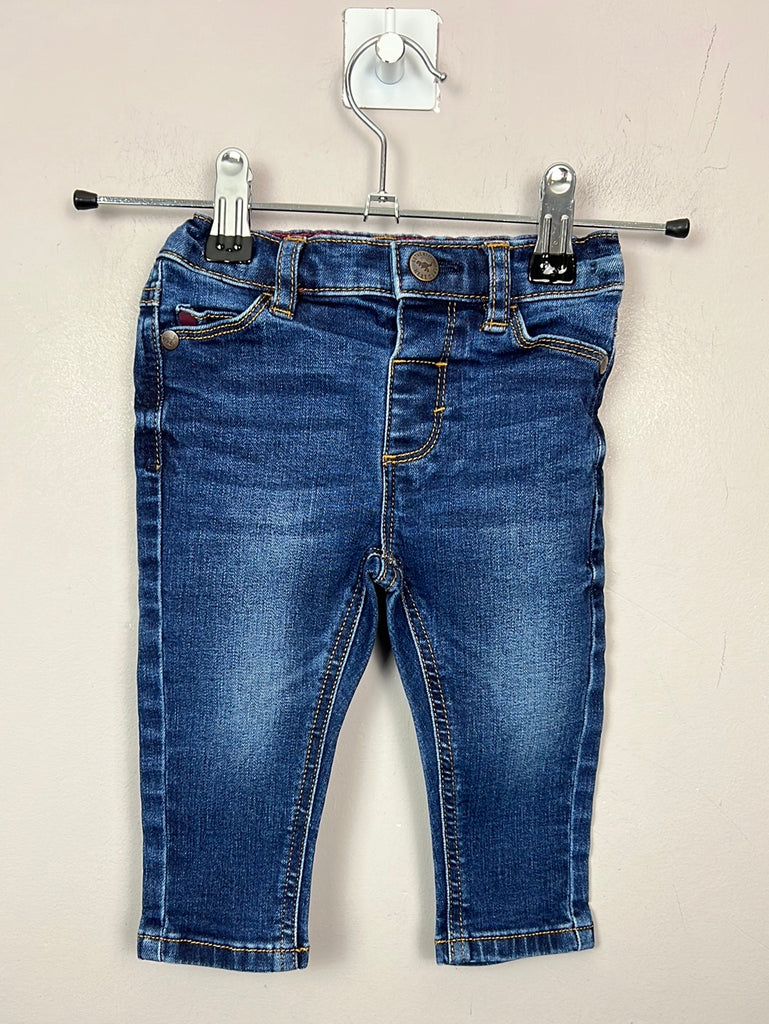 Second hand baby Next Dark Wash Skinny Jeans 6-9m