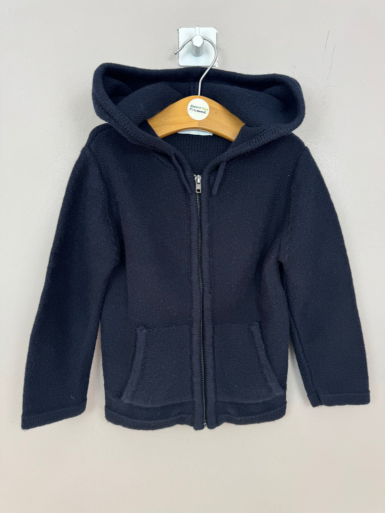 Tiki Tiki Navy Hooded cardigan 18m - Sweet Pea Preloved