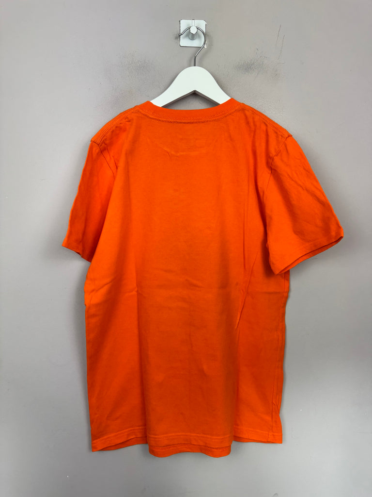 Preloved Kids Carhartt Orange Stag s/s T-shirt 10-12y