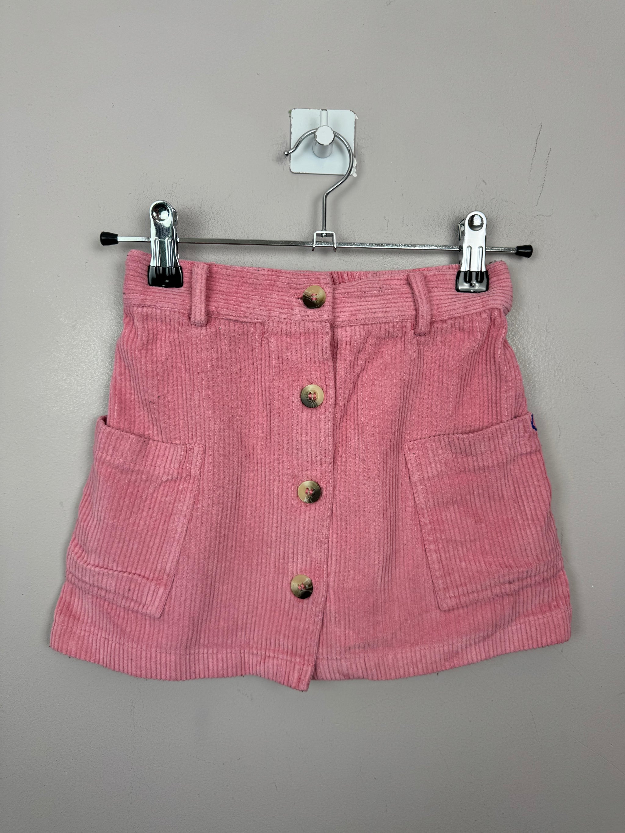 Pink cord skirt hotsell