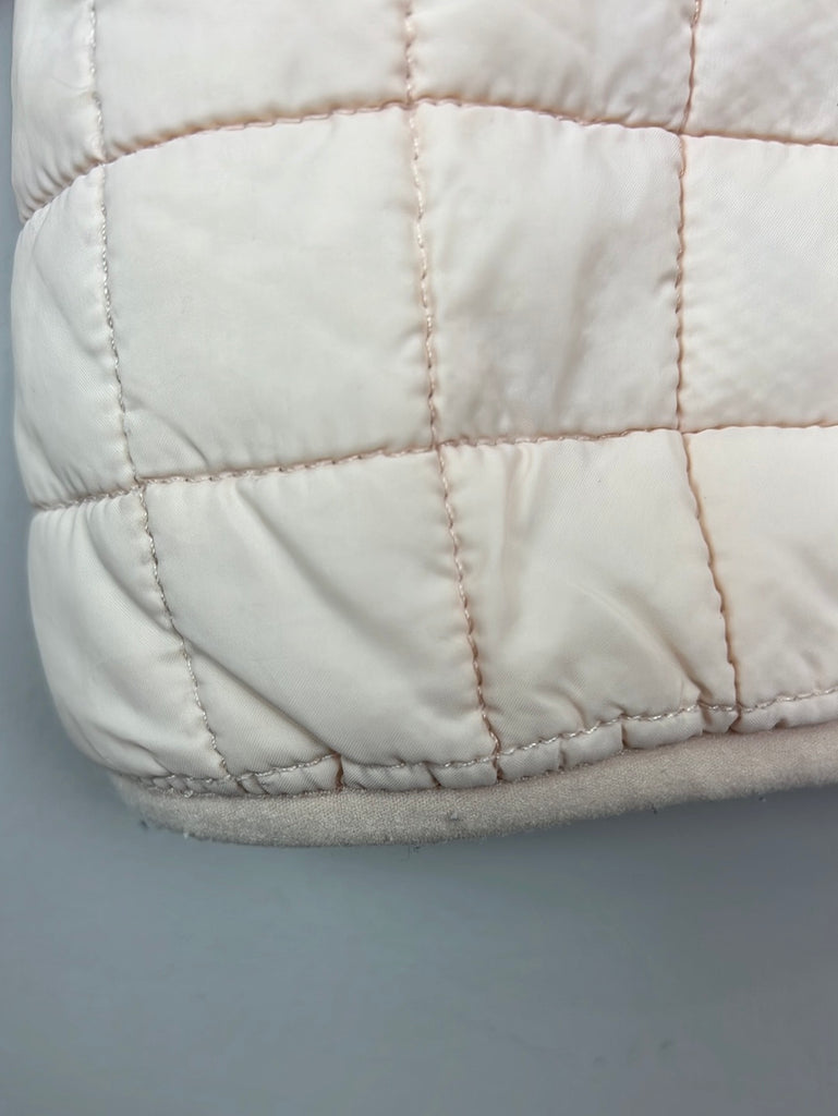 Second hand luxury Petit Bateau Pale Pink Quilted jacket 12m