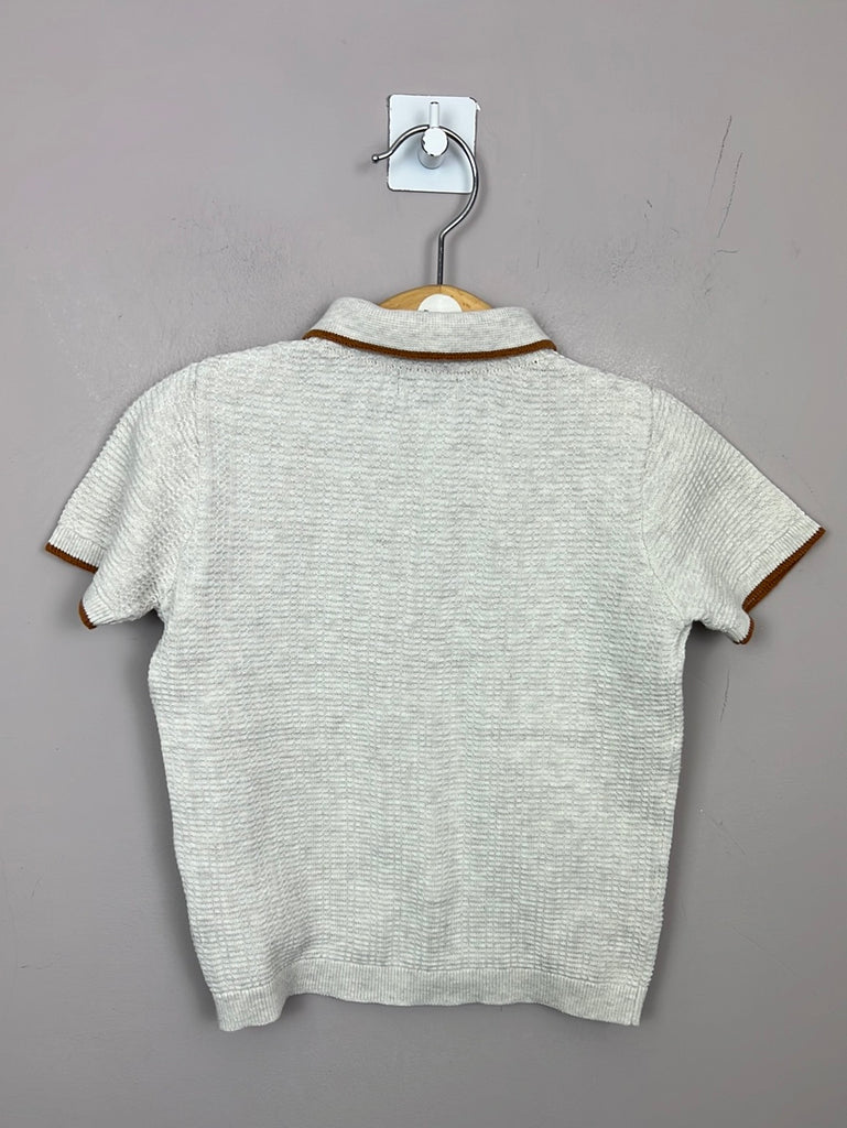 Next texture knit polo 2-3y - Sweet pea preloved