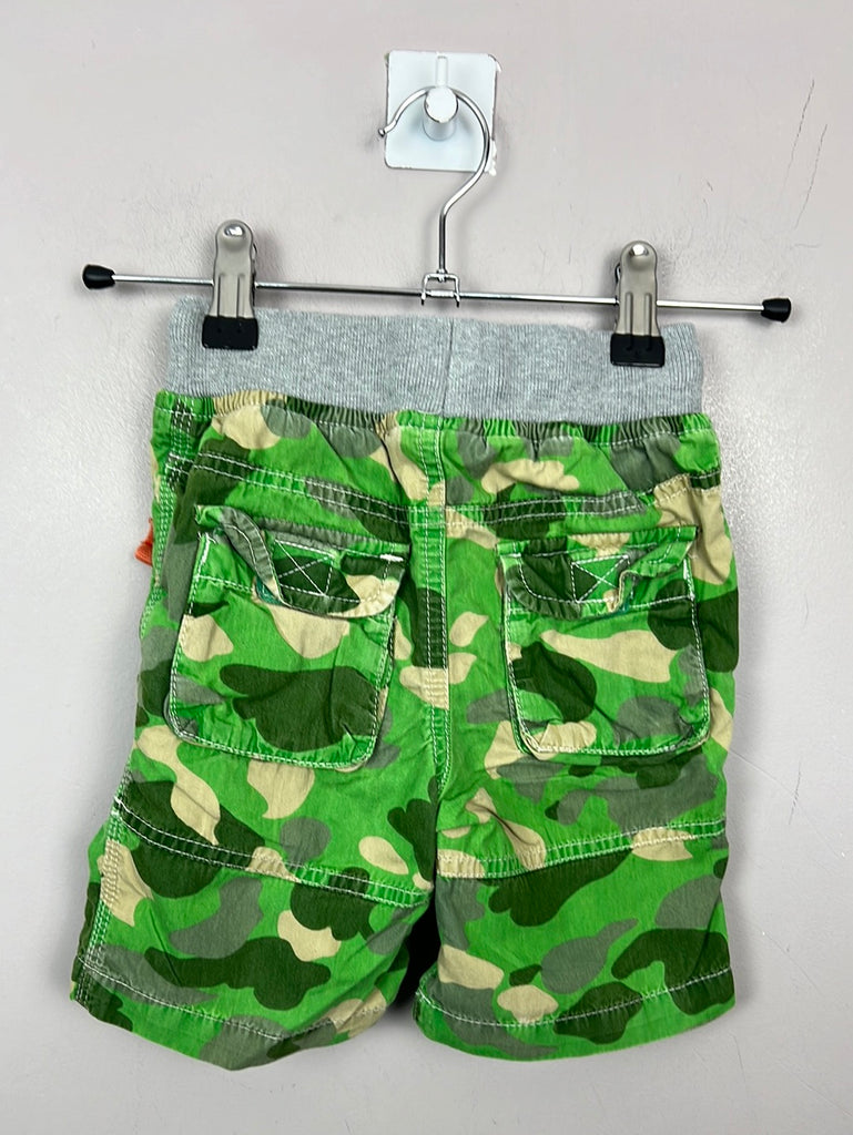 Mini Boden camo pull on shorts 2y - Sweet Pea Preloved