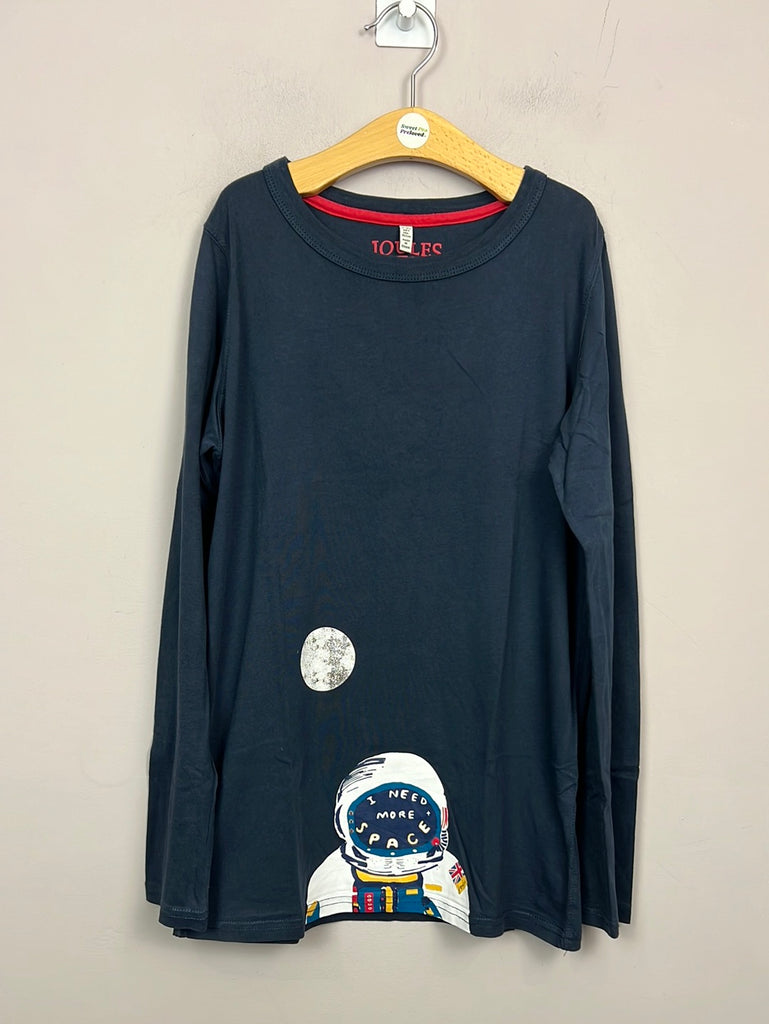 Pre Loved Boys Joules Navy Space T-shirt 11-12y