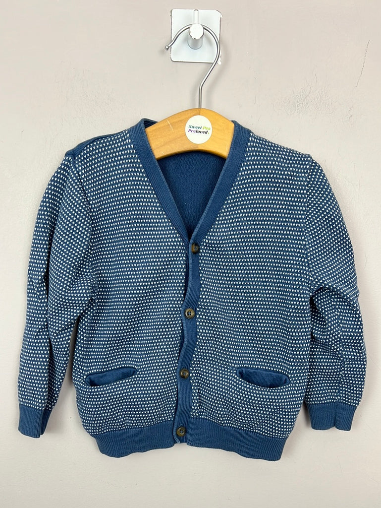 Second hand baby Autograph blue cardigan 9-12m