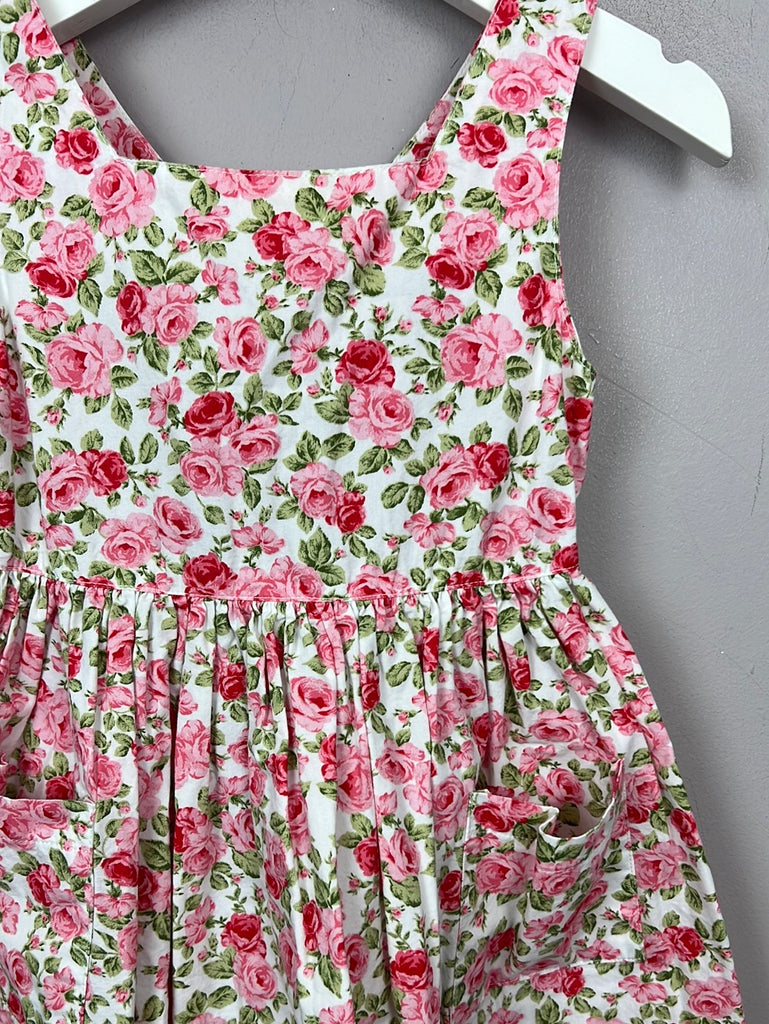 Second hand Angelina pink roses dress 3y