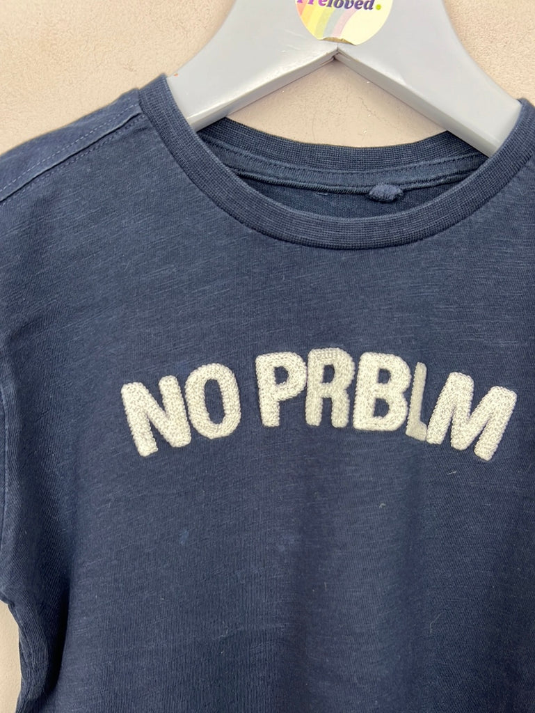 Preloved kids Next No Prblm t-shirt 2-3y